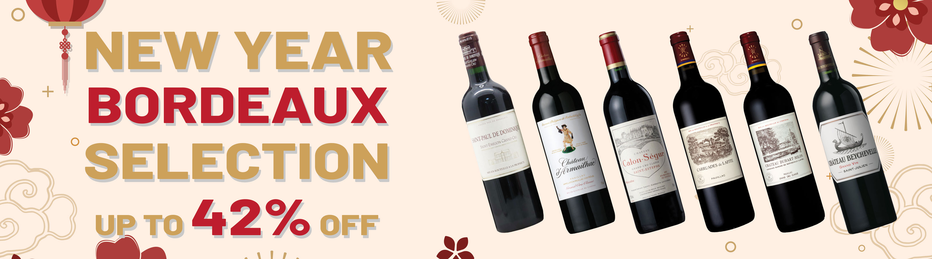 New Year Bordeaux Selection Sale