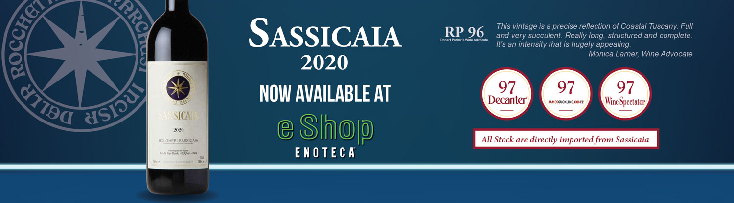 Sassicaia 2020 - Available Now