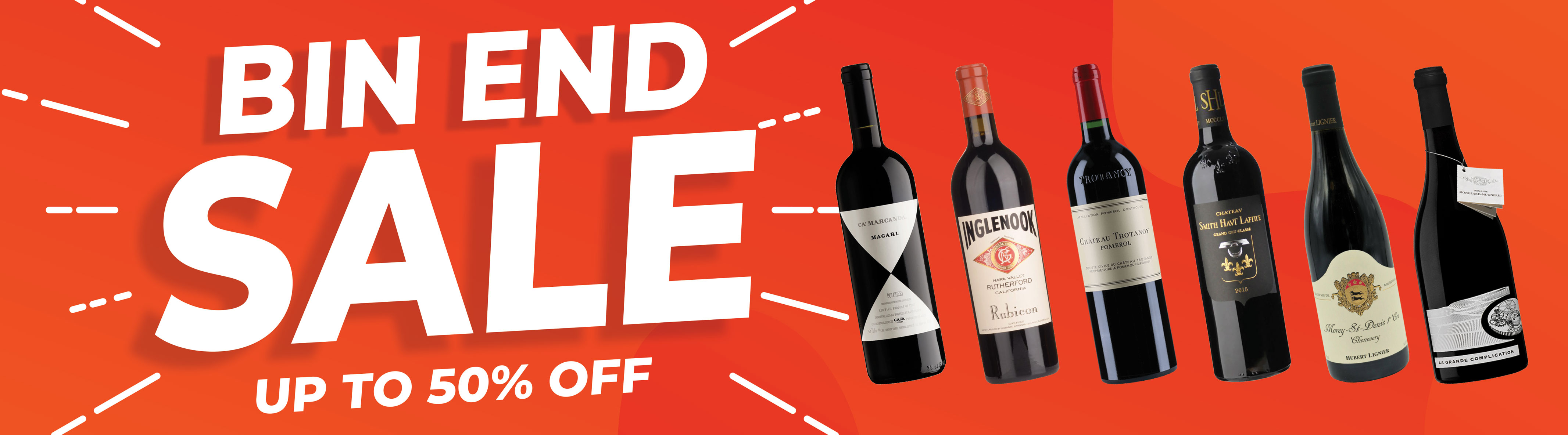 Bin End Sale