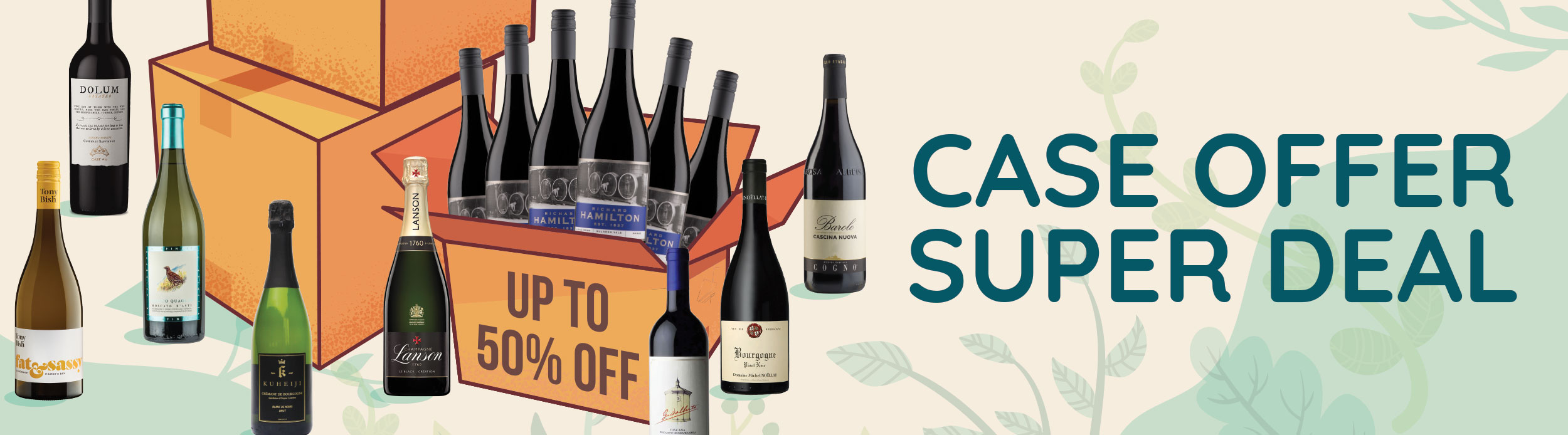 6 Bottles Case Offer