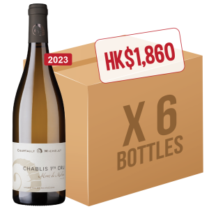 COURTAULT MICHELET MONT DE MILIEU CHABLIS 1ER CRU 2023 6 BOTTLES CASE OFFER