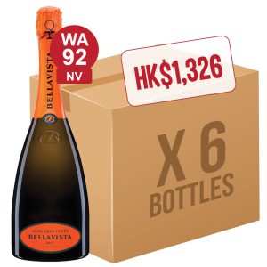 BELLAVISTA ALMA GRAN CUVEE BRUT FRANCIACORTA NV 6 BOTTLES CASE OFFER