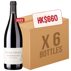 BASTIEN JOLIVET LA CUVEE DE LOUIS ROUGE 2022 6 BOTTLES CASE OFFER